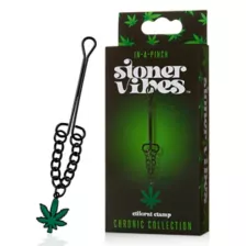 Stoner Vibes Glow in the Dark Clitoral Clamp at Spencer's