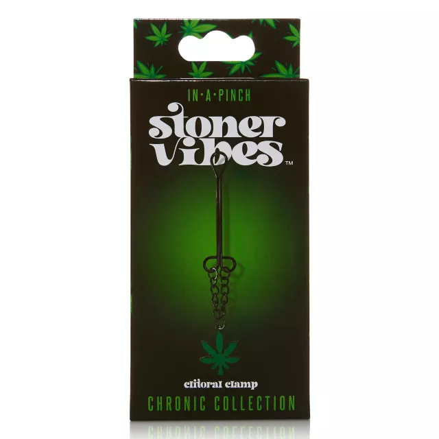 Stoner Vibes Glow in the Dark Clitoral Clamp at Spencer's