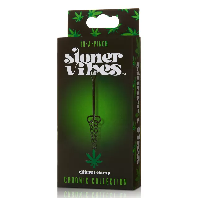 Stoner Vibes Glow in the Dark Clitoral Clamp at Spencer's