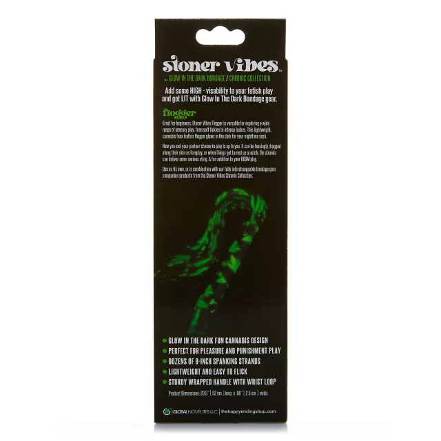 Stoner Vibes Glow in the Dark Flogger at Spencer's