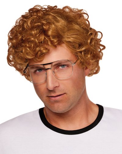 Napoleon Dynamite Wig and Glasses