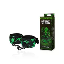 Stoner Vibes Glow in the Dark Wrist Cuffs at Spencer's