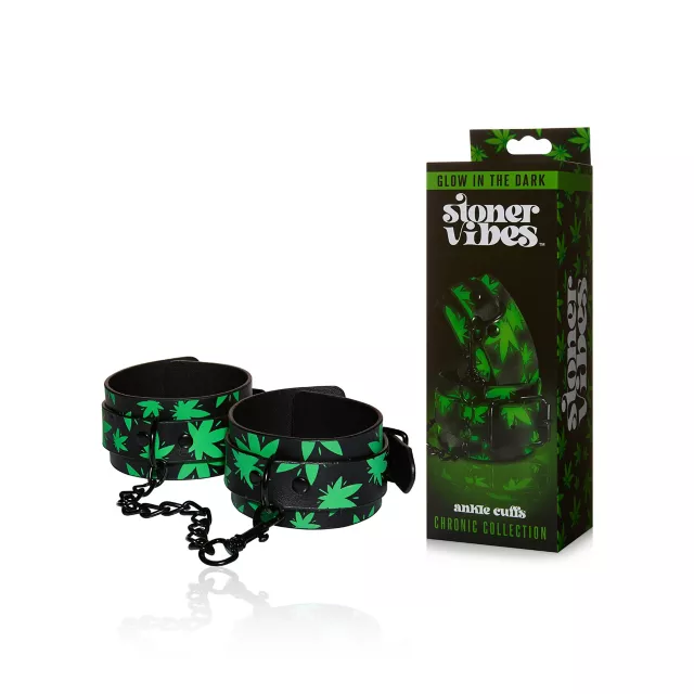 Stoner Vibes Glow in the Dark Ankle Cuffs at Spencer's