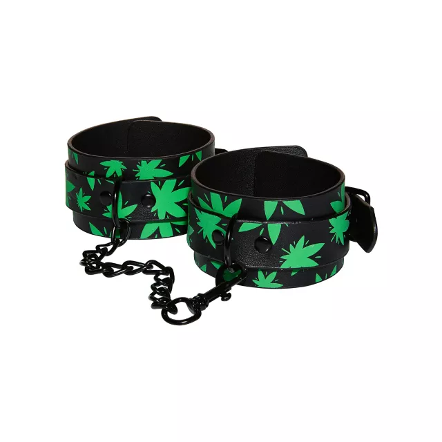 Stoner Vibes Glow in the Dark Ankle Cuffs at Spencer's