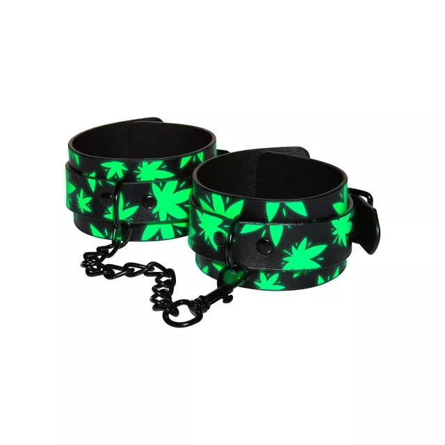Stoner Vibes Glow in the Dark Ankle Cuffs at Spencer's