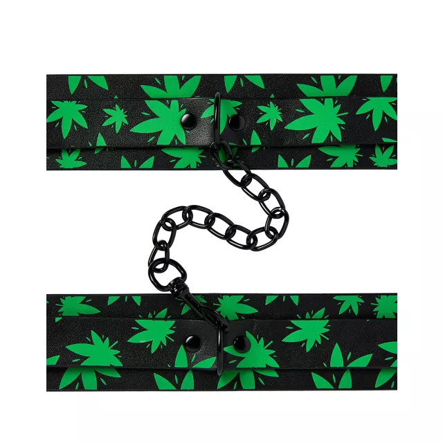 Stoner Vibes Glow in the Dark Ankle Cuffs at Spencer's