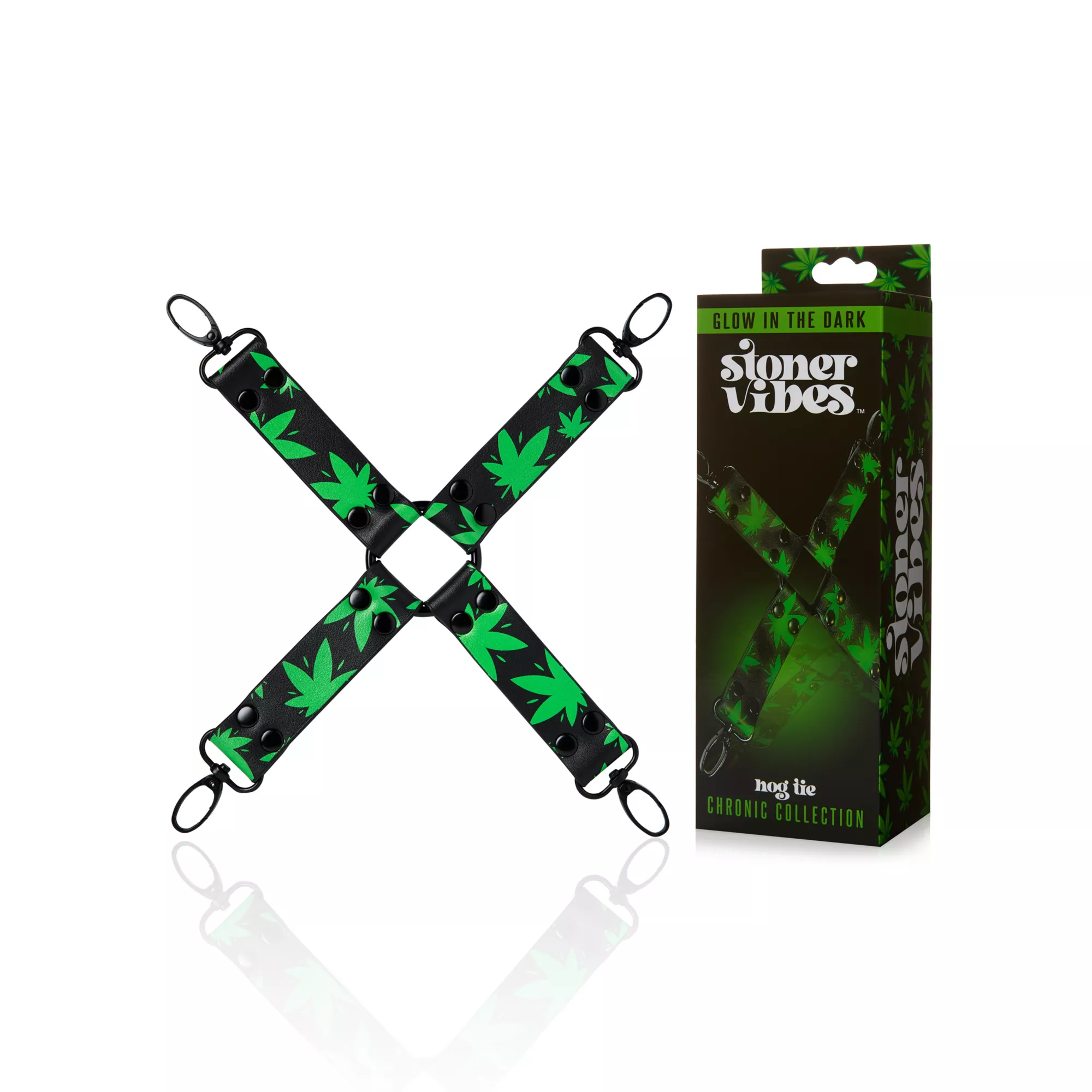 Glow in the Dark Chronic Collection Hog Tie Bondage Restraint at Spencer's