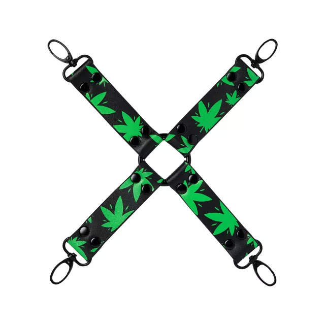 Glow in the Dark Chronic Collection Hog Tie Bondage Restraint at Spencer's