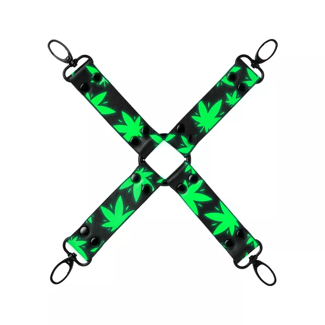 Glow in the Dark Chronic Collection Hog Tie Bondage Restraint at Spencer's