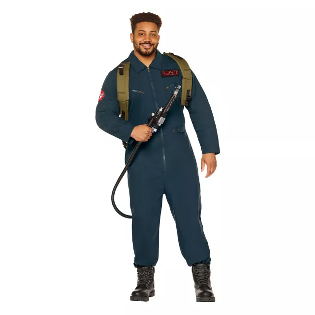 Adult Ghostbusters Engineer Plus Size Jumpsuit Costume Spencer s