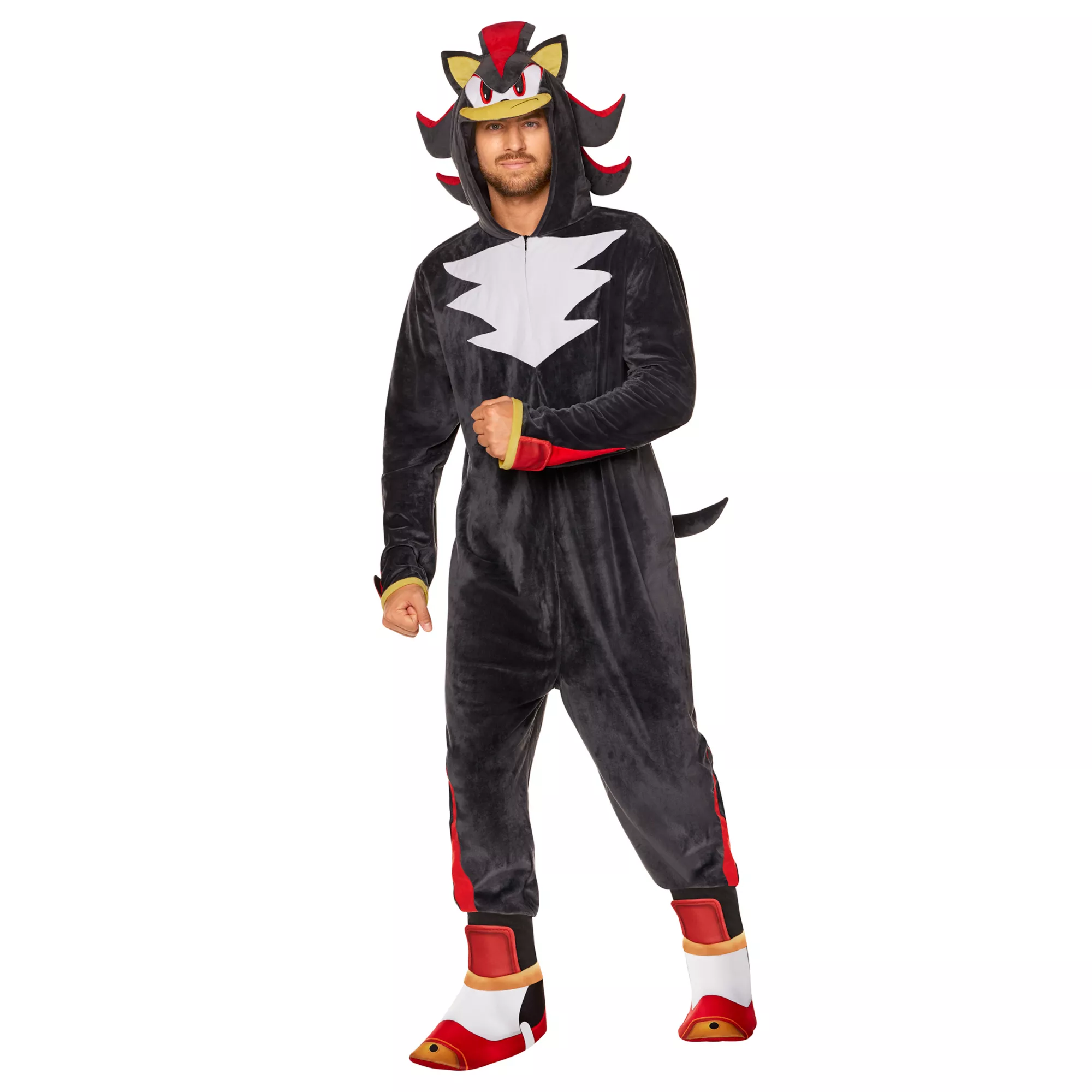 Adult Shadow Jumpsuit Costume - Sonic the Hedgehog at Spencer's