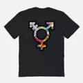 Non-Binary Pride Symbol T Shirt at Spencer's