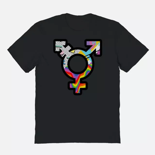 Non-Binary Pride Symbol T Shirt - Spencer's