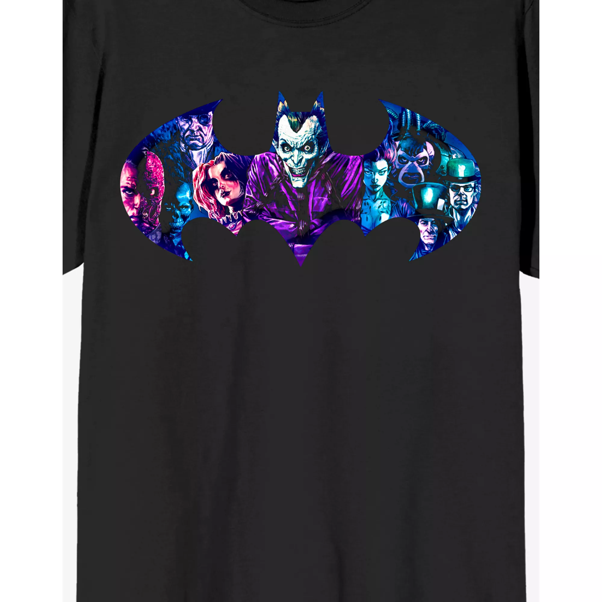 Batman Villains Logo T Shirt - DC Comics