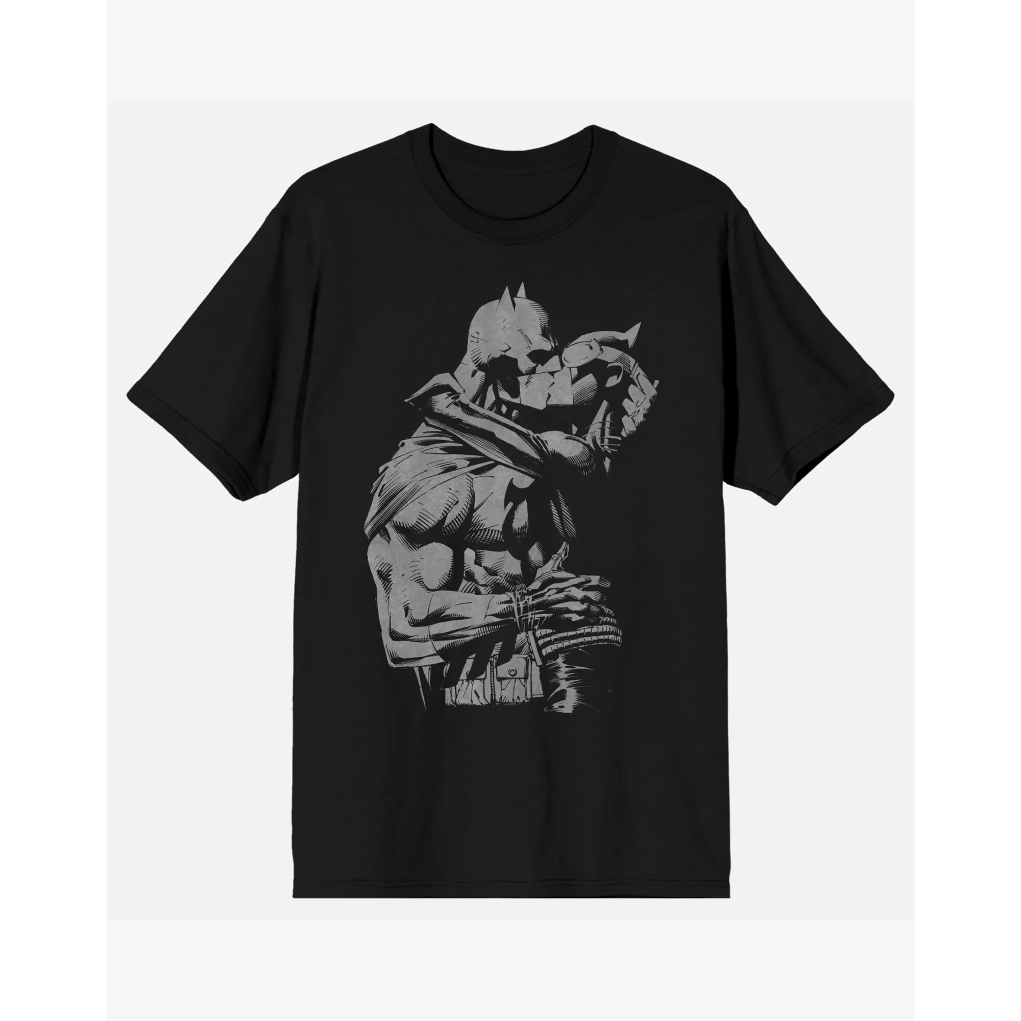 Batman and Catwoman Kissing T Shirt - DC Comics