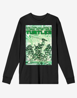 Comic Cover Warriors Long Sleeve T Shirt - Teenage Mutant Ninja Turtles ...