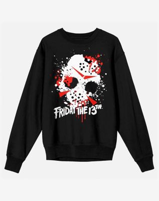 Jason Voorhees Mask Crewneck Sweatshirt - Friday the 13th