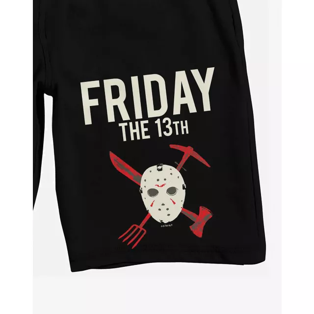 Jason Mask Shorts - Friday the 13th