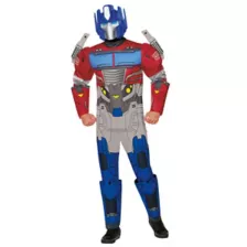 Adult Optimus Prime Muscle Suit Costume - Transformers at Spirit Halloween