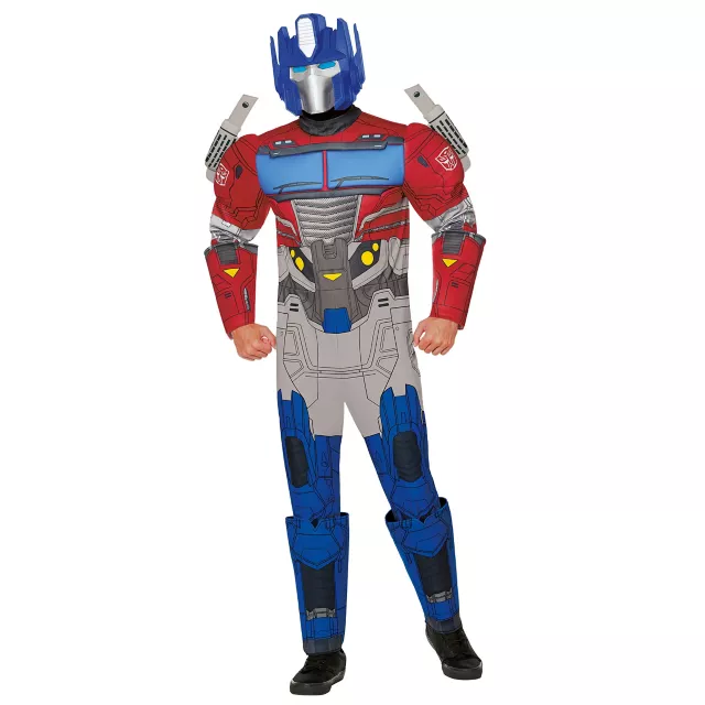 Adult Optimus Prime Muscle Suit Costume - Transformers at Spirit Halloween