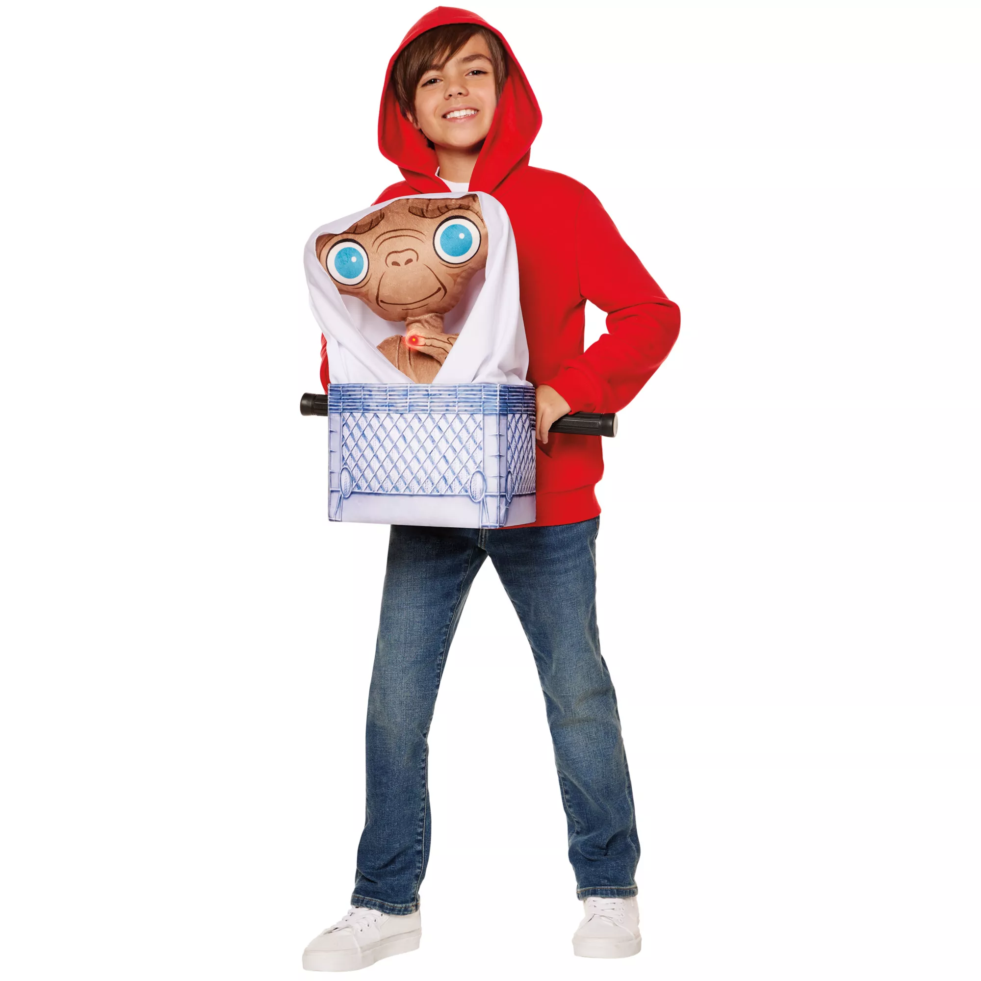 Kids Elliot with Light-Up E.T. Costume - E.T. the Extra-Terrestrial at Spencer's
