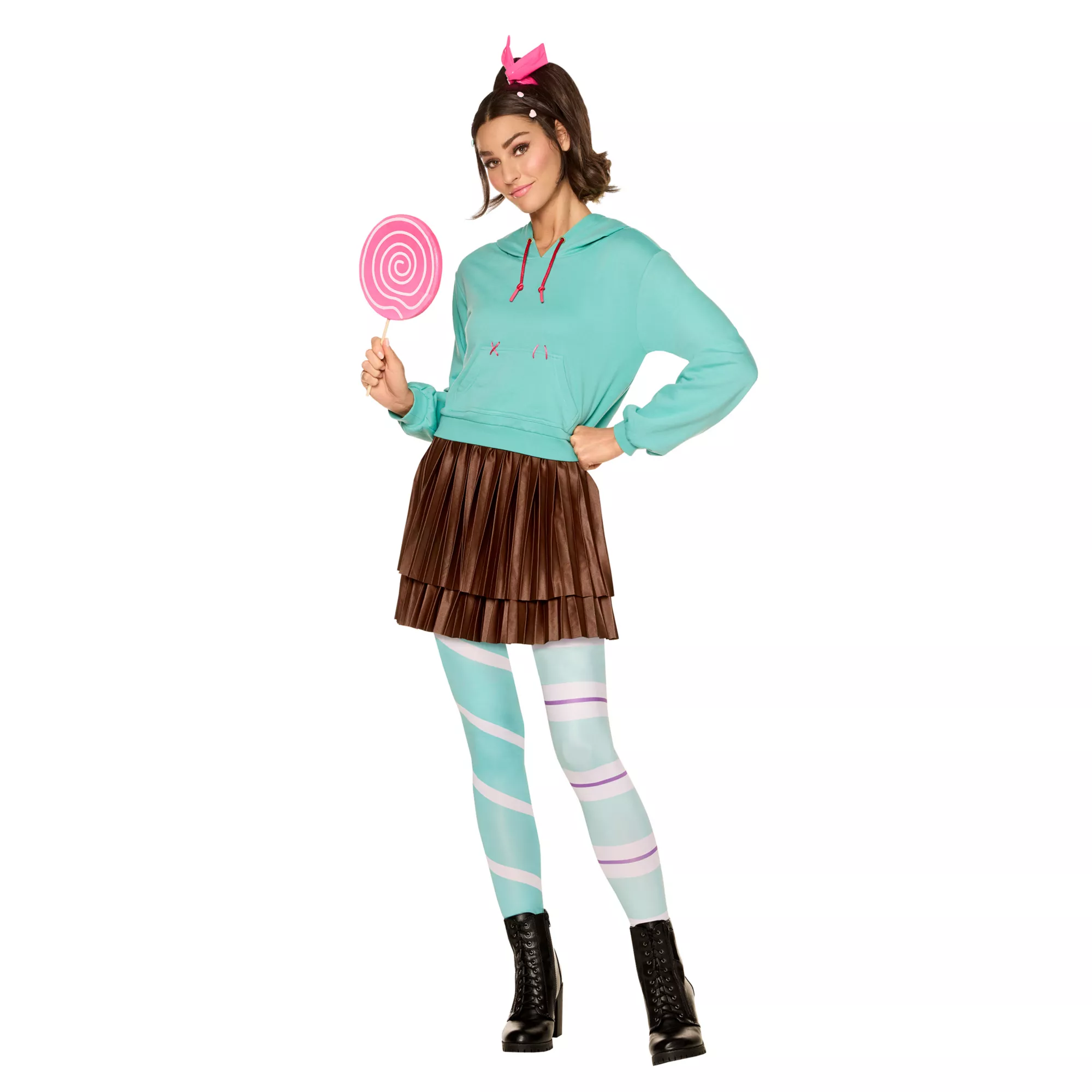 Adult Vanellope von Schweetz Costume - Wreck-It Ralph at Spirit Halloween