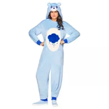 Adult Grumpy Bear Jumpsuit Costume - Care Bears at Spencer's