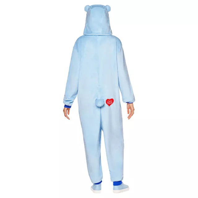 Adult Grumpy Bear Jumpsuit Costume - Care Bears at Spencer's
