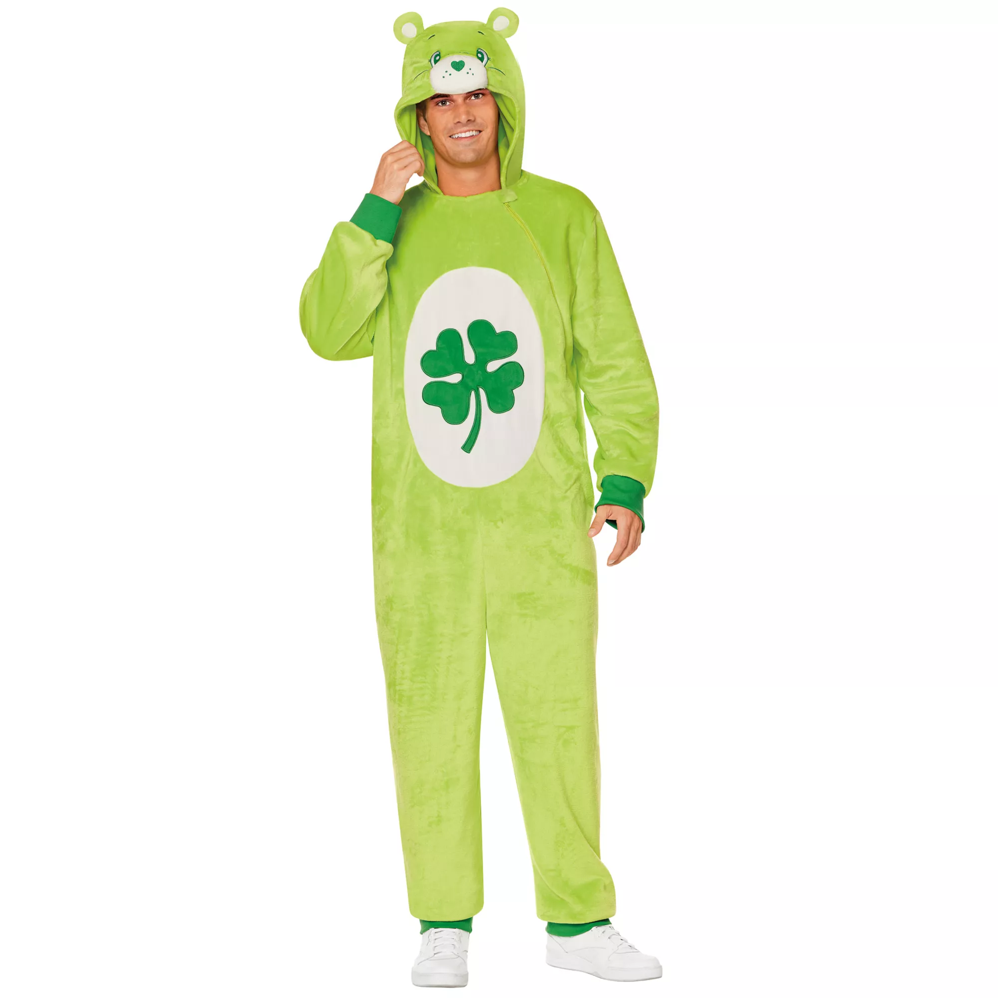 Adult  Good Luck Bear Jumpsuit Costume -  Care Bears at Spencer's