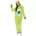Adult Good Luck Bear Jumpsuit Costume - Care Bears at Spirit Halloween