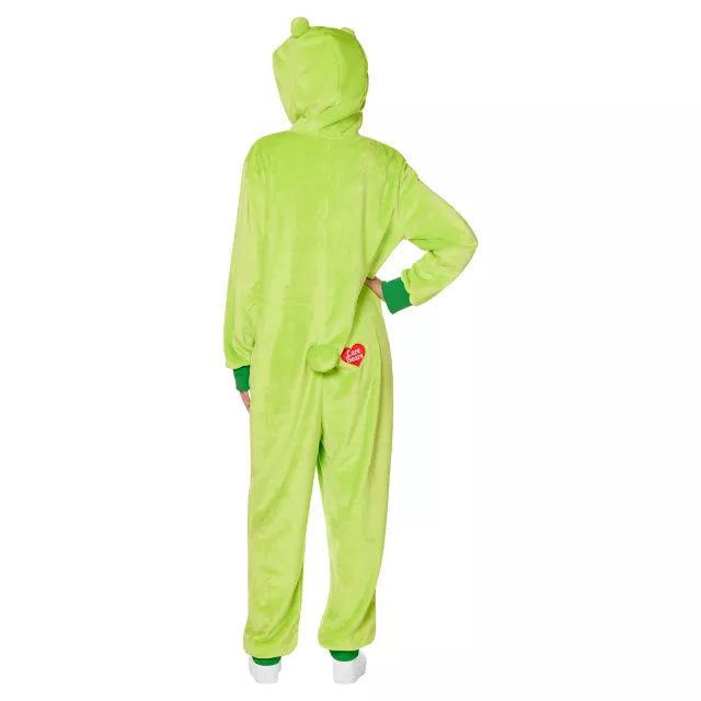 Adult Good Luck Bear Jumpsuit Costume - Care Bears at Spirit Halloween