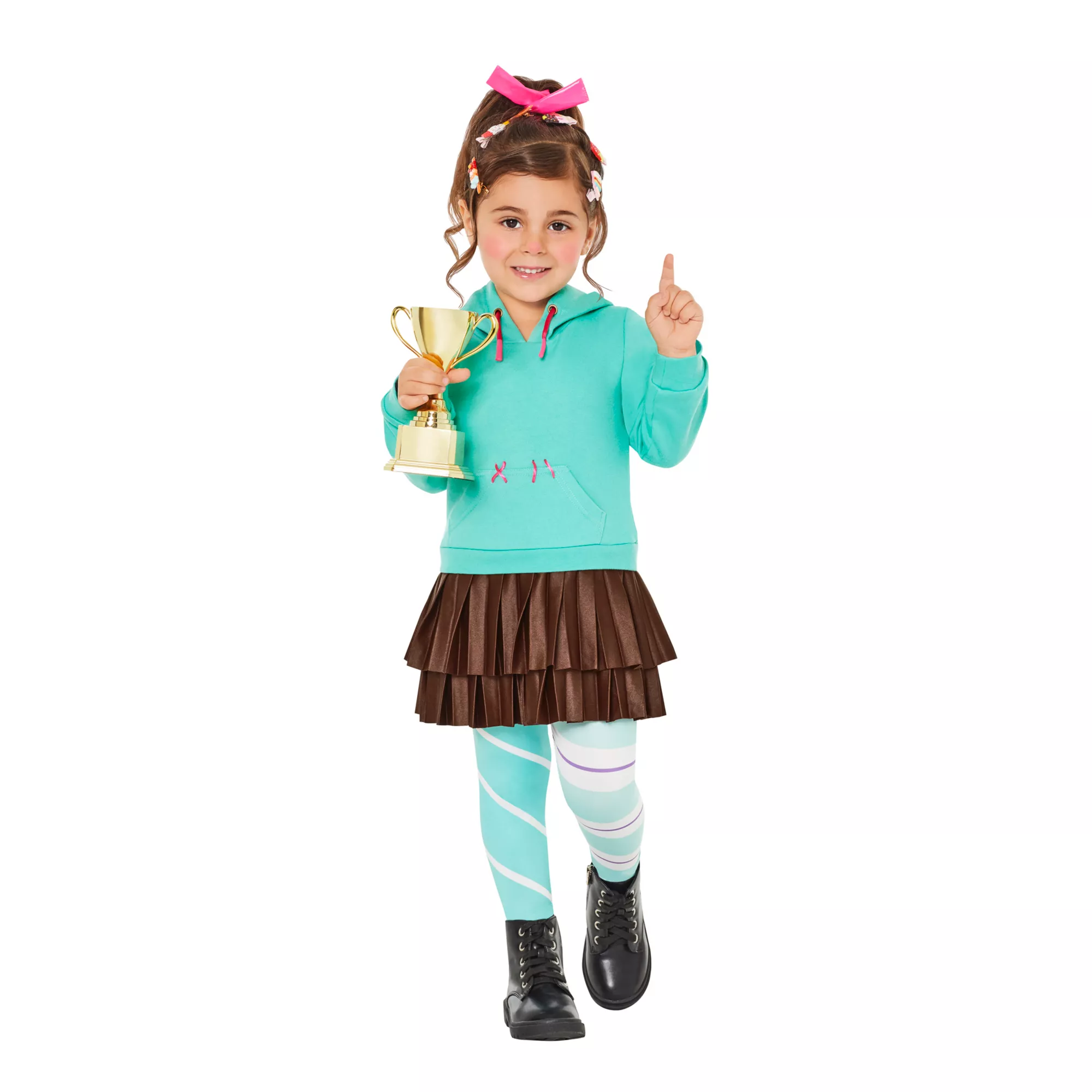 Toddler Vanellope von Schweetz Costume - Wreck-It Ralph at Spirit Halloween
