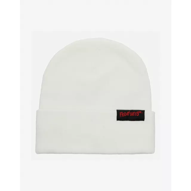 Glow in the Dark Jason Mask Beanie Hat - Friday the 13th