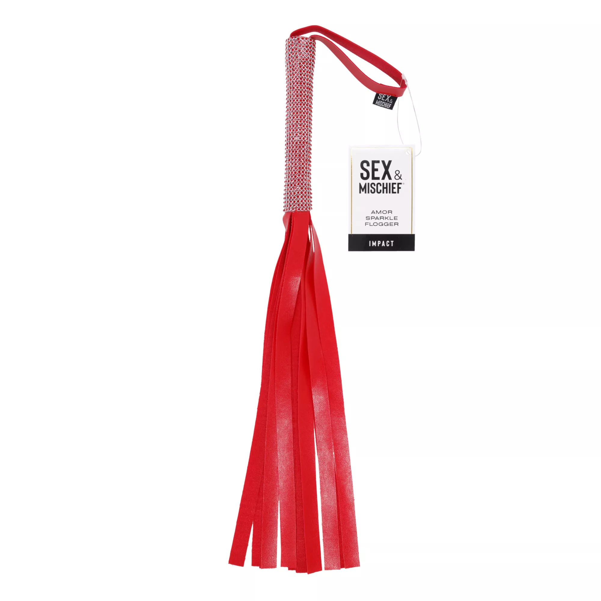 Red Amor Sparkle Flogger at Spencer's
