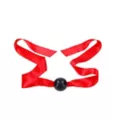 Amor Red and Black Ball Gag at Spencer's