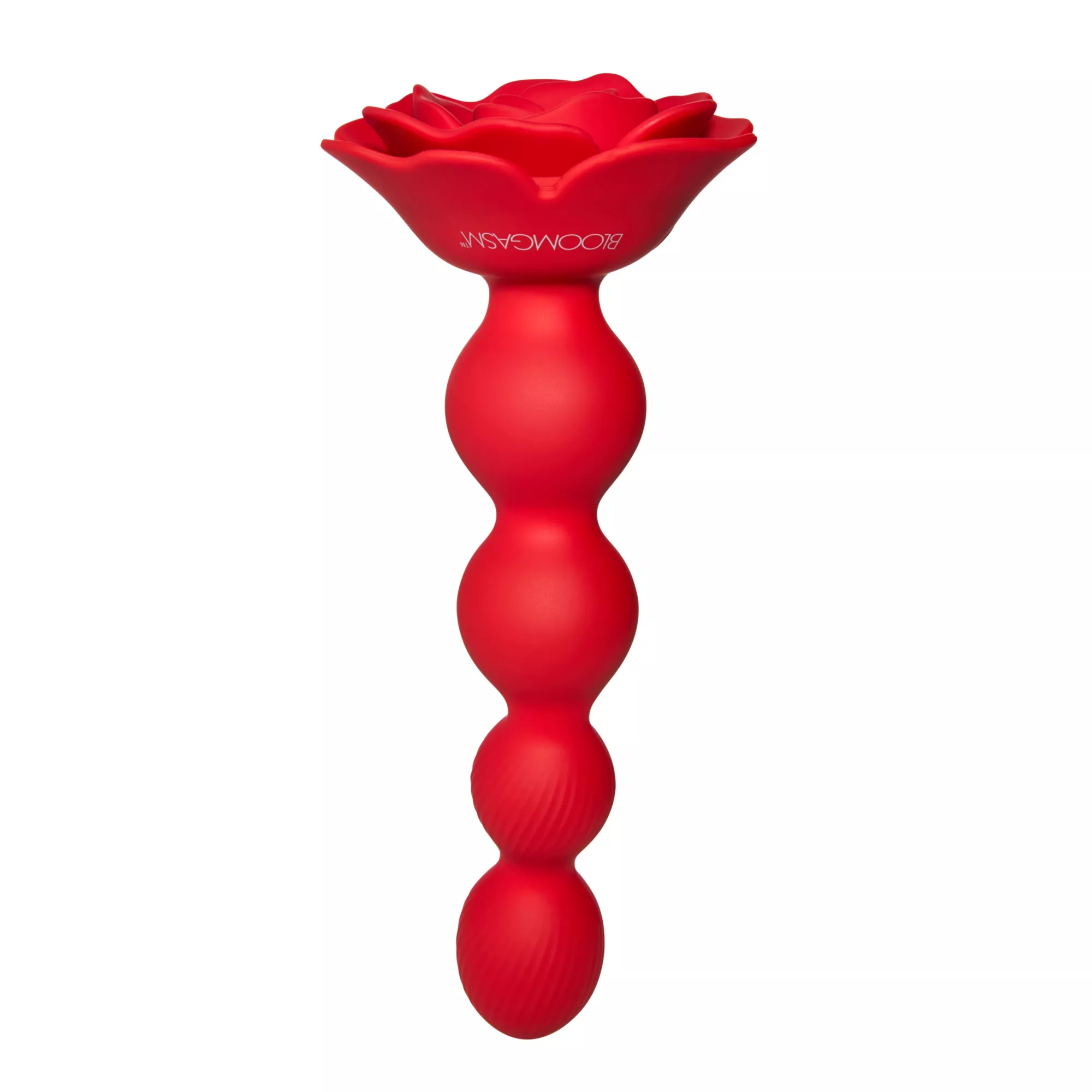 Bloomgasm Rose Twirl Vibrating Anal Beads at Spencer's