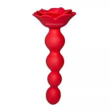 Bloomgasm Rose Twirl Vibrating Anal Beads at Spencer's