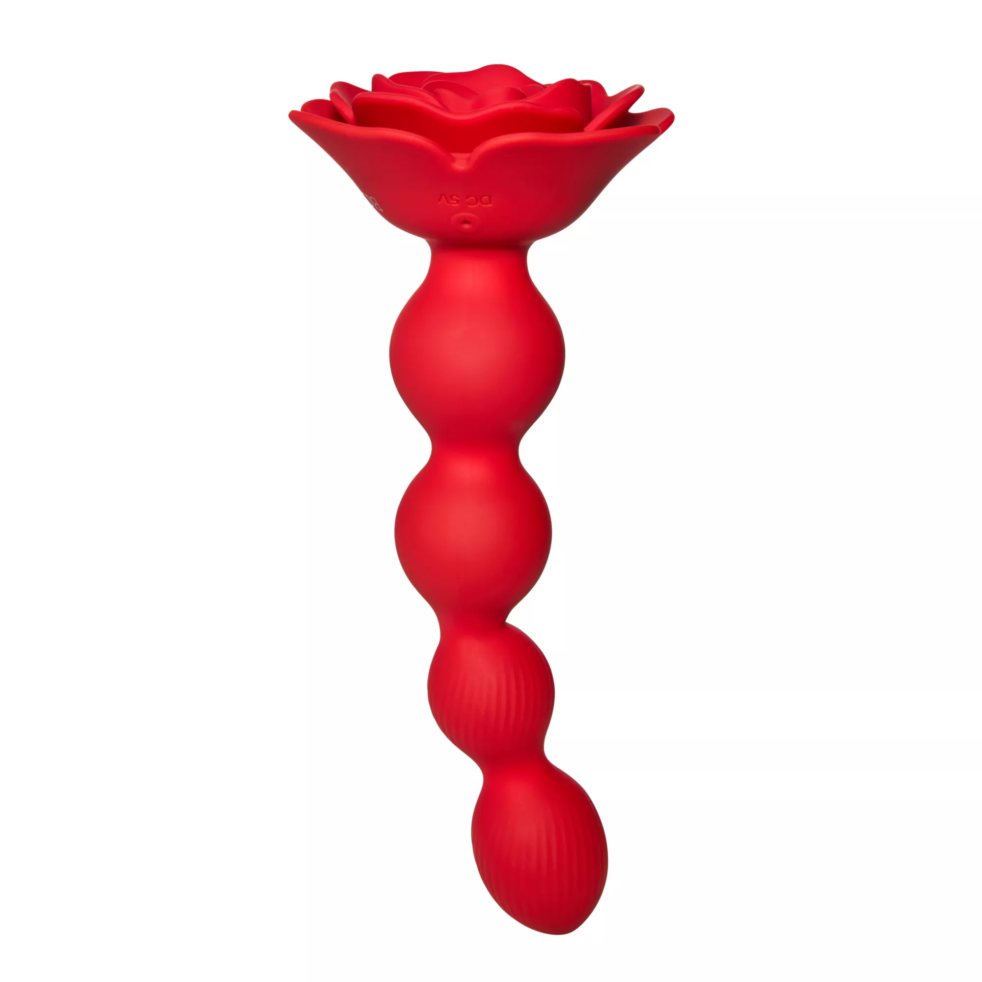 Bloomgasm Rose Twirl Vibrating Anal Beads at Spencer's