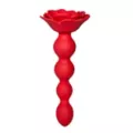 Bloomgasm Rose Twirl Vibrating Anal Beads at Spencer's