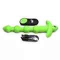Bang Glow in the Dark Remote Control Vibrating Anal Beads at Spencer's