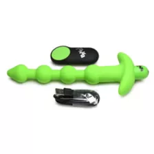 Bang Glow in the Dark Remote Control Vibrating Anal Beads at Spencer's