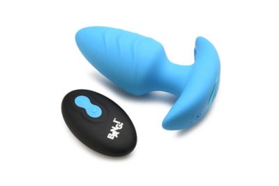 Bang Remote Control Rotating & Vibrating Silicone Butt Plug - Spencer's