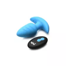 Bang Remote Control Rotating & Vibrating Silicone Butt Plug at Spencer's