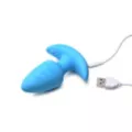 Bang Remote Control Rotating & Vibrating Silicone Butt Plug at Spencer's