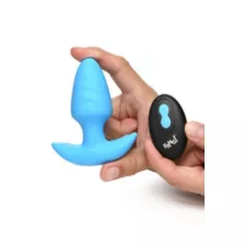 Bang Remote Control Rotating & Vibrating Silicone Butt Plug at Spencer's