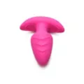 Bang Pink Remote Control Rotating & Vibrating Silicone Butt Plug at Spencer's