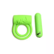 Bang Glow in the Dark Remote Control Vibrating Cock Ring at Spencer's