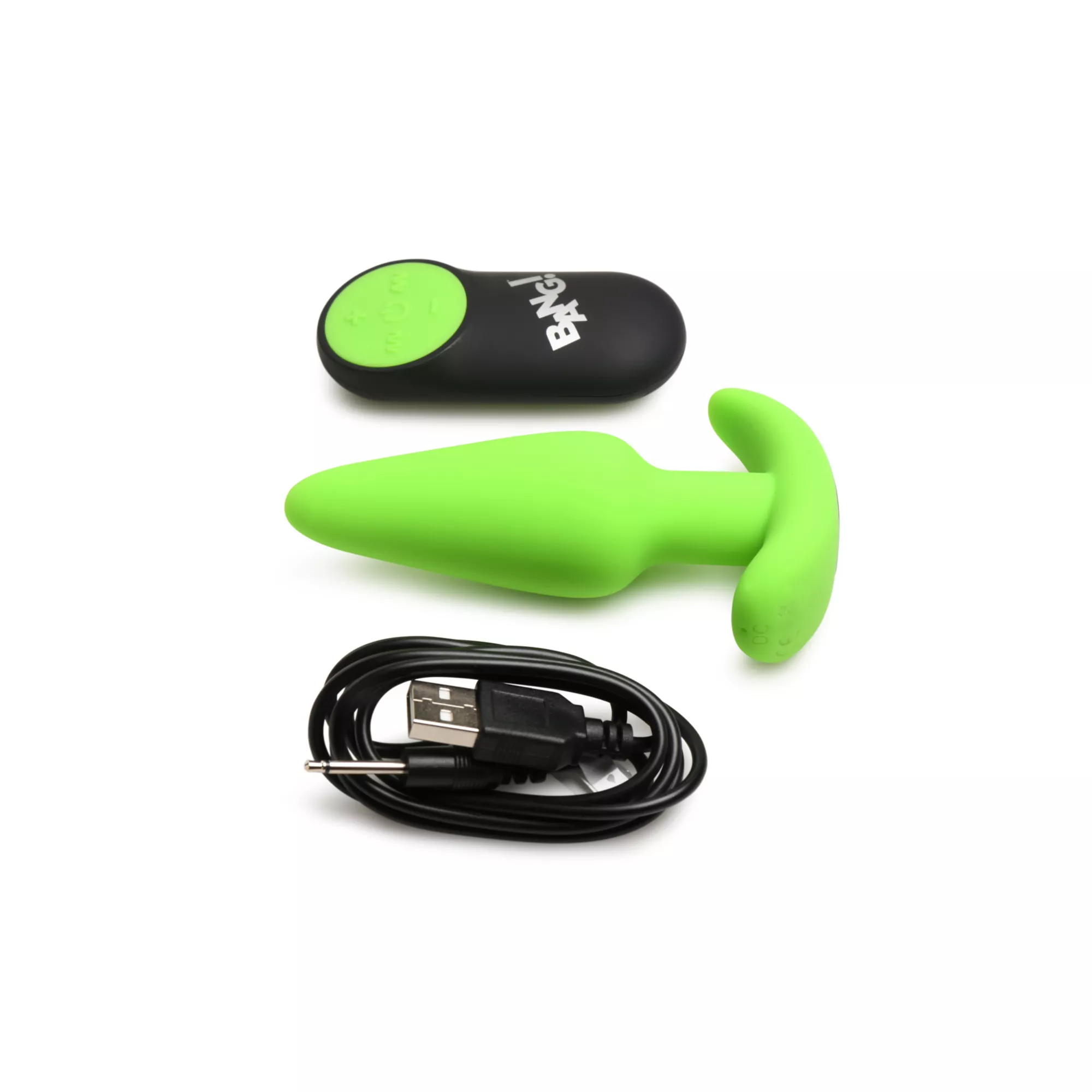 Bang Glow in the Dark Remote Control Butt Plug at Spencer's