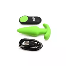 Bang Glow in the Dark Remote Control Butt Plug at Spencer's