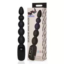 Black Vibrating Anal Beads at Spencer's